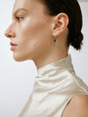 OLIO E ACETO Sterling Silver/Lapis Lazuli/Red Snakeskin Jade Morning Dew Earrings OLIO-OA13E07-LY Blue/Silver (OA13E06)